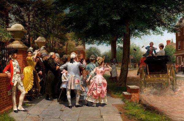 Frederick james shields A Colonial Wedding